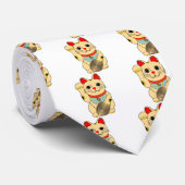 Gold Cat Stropdas (Opgerold)