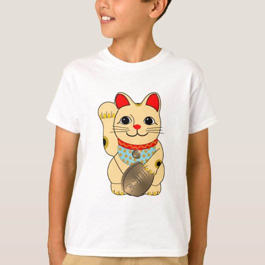 Gold Cat T-shirt (Voorkant)