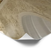 Gold Ceiling 20 x 20 inch,Poster papier,halfglansm Poster (Hoek)