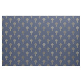 Gold Celtic Cross op Navy Blue Stof (Fat Quarter)