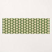 Gold Celtic Dog Trio Pattern Yogamat (Voorkant (horizontaal))