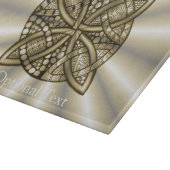 Gold Celtic Knot Original Design Snijplank (Hoek)