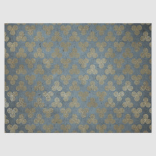 Gold Celtic Knot Spiral Decoupage Tissuepapier