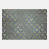 Gold Celtic Knot Spiral Inpakpapier Vel (Voorkant)