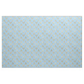Gold Celtic Triskante Spirals op Light Blue Stof (Yard (91,4 cm))