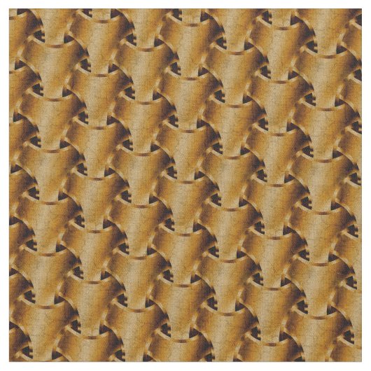 Gold Chain Mail Stof (Close Up)