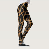 Gold Chains Luxury  Leggings (Rechts)