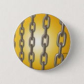 Gold Chains Ronde Button 5,7 Cm (Voorkant)