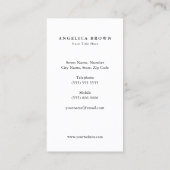 Gold Chakras Meditation Visitekaartje (Achterkant)