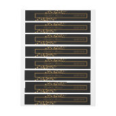 Gold Champagne Bubbles Engagement Party (Vel)