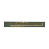 Gold Champagne Bubbles - groen en goud - bruiloft (Individueel)