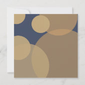 Gold Champagne Bubbles Modern Weddenschap Kaart (Achterkant)