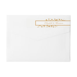 Gold Champagne Bubbles Wedding