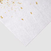Gold Champagne Cheers New Year Tissuepapier (Detail)