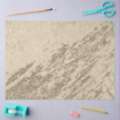 Gold Champagne Glitter Marble Modern Tissuepapier (Craft)