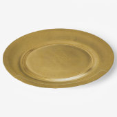 Gold Charger Papieren Bordje (Gekanteld)