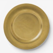 Gold Charger Papieren Bordje (Voorkant)