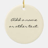 Gold Cheering Rocks T-shirts en cadeautjes Keramisch Ornament (Achterkant)