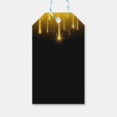 Gold Cheers Nieuwjaarsfeest 2025 cadeau Labels Cadeaulabel (Achterkant)