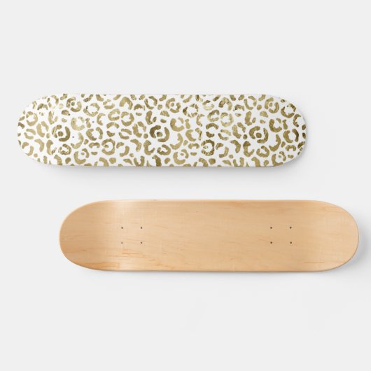 Gold Cheetah Skateboard (Horizontaal)