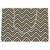 Gold Chevron Groot Cadeauzakje (Voorkant)