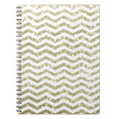 Gold Chevron Notitieboek (Voorkant)