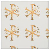 Gold Chi-Rho Stof (Swatch)