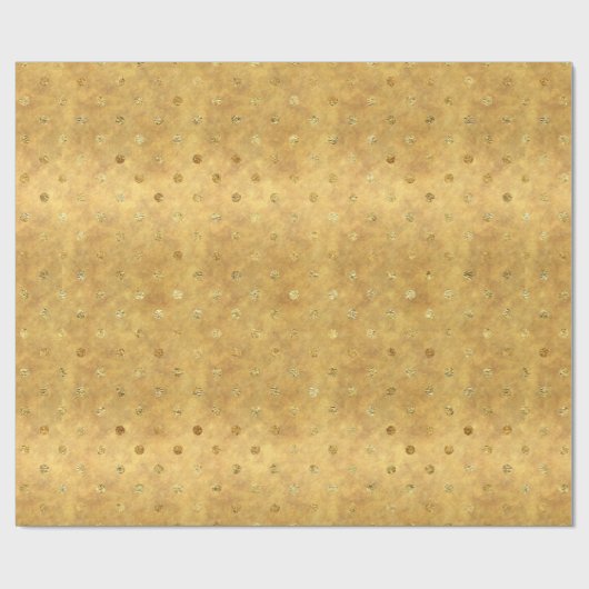 Gold Chic-Stippen Cadeaupapier (Vlak)