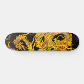Gold Chinese keizer Dragon Element Aangepast Pro Persoonlijk Skateboard (Horizontaal)