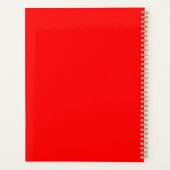 Gold Chinese new year 2026 Planner (Achterkant)