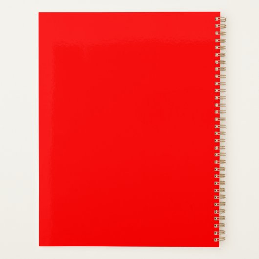 Gold Chinese new year 2026 Planner (Achterkant)