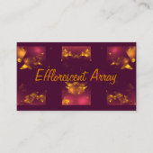 Gold Chips-illustraties Visitekaartje (Voorkant)