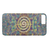 Gold Choku Rei Symbol en Reiki Precepts Case-Mate iPhone Case (Achterkant (Horizontaal))