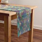 Gold Choku Rei Symbol en Reiki Precepts Korte Tafelloper (Voorbeeld)