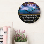 Gold Christelijk Faith kruis met Vader, stuur me m Grote Klok