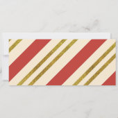 Gold Christmas Movie Night Ticket Kaart (Achterkant)