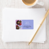  GOLD CHRISTMAS-ORNAMENS ADRES ETIKET (Insitu)