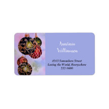 GOLD CHRISTMAS-ORNAMENS ADRES