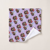 GOLD  CHRISTMAS-ORNAMENS BAD HANDDOEK (Wasdoekje)