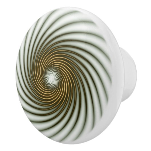 Gold Circle Centrifugeren Keramische Knop (Rechts)