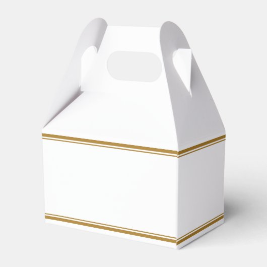 Gold Class of 2026 Custom Graduation Party Bedankdoosjes (Achterkant)