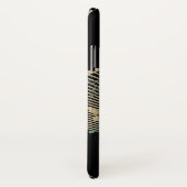 Gold Clef Heart en Muzieknoten iPhone X Hoesje (Achterkant / rechts)