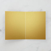 Gold Clouds Ox papieren Chinees nieuwjaar 2021 GC Kaart (Binnen)