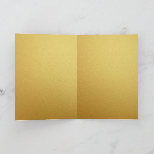 Gold Clouds Rat papieren Chinees nieuwjaar 2020 GC Kaart (Binnen)