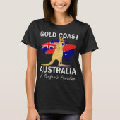 Gold Coast Australia A Surfer's Paradise T-shirt (Voorkant)