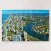 Gold Coast Australia Jigzaag Puzzle Legpuzzel (Horizontaal)