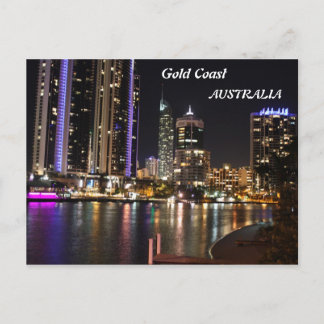 Gold Coast Australia Post Card Briefkaart