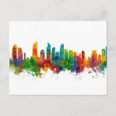 Gold Coast Australia Skyline Briefkaart (Voorkant)