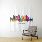 Gold Coast Australia Skyline Wandkleed (In situ)