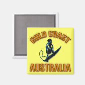 GOLD COAST AUSTRALIË MAGNEET (Voorkant / Achterkant)